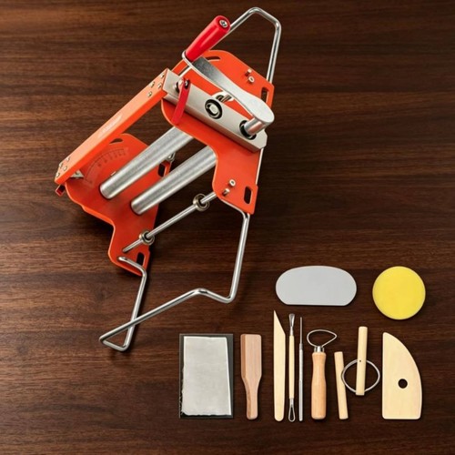 Hand crank slab - hand, roller