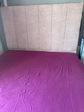 double bed with mattress slightly used for girls room