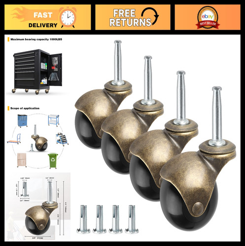 Set heavy duty brass - 4,