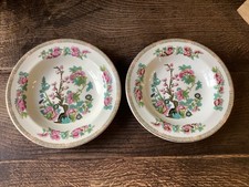 2 x  Indian Tree Large Bowls