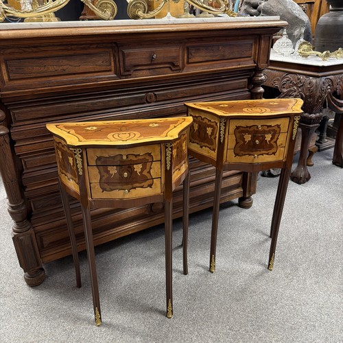 Pair french louis - french, demi
