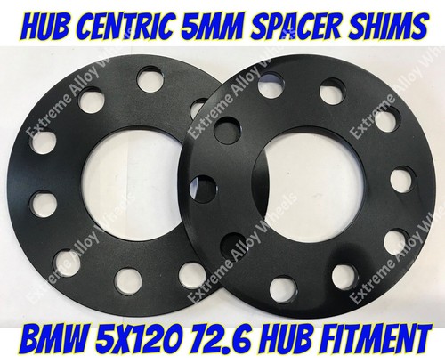 Alloy wheel spacers 5mm 2 - spacers,