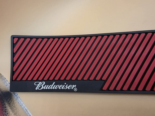 Budweiser rubber bar runner - budweiser,