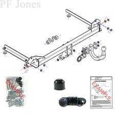 Tow-Trust Towbar for Honda Civic Tourer 2014-2017 - Swan Neck Tow Bar