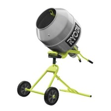 Ryobi Portable Concrete Mixer 5.0 cu. ft.1/2 HP Direct Drive Motor Electric