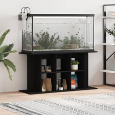 Black Engineered Wood Aquarium