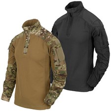 Helikon MCDU UBACS Tactical Combat Shirt Lightweight Ripstop Black/Multicam Camo