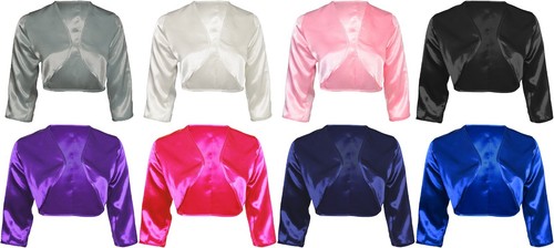 Dressy satin bolero - dressy, top