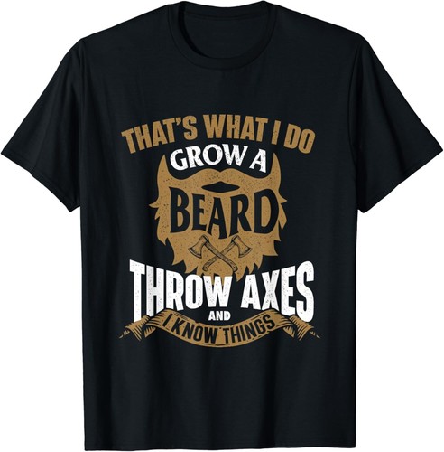 Grow beard throw axes - grow,