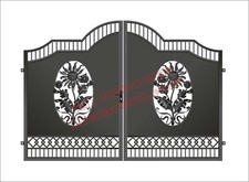 DRIVEWAY GATES/COMPOSITE WOOD