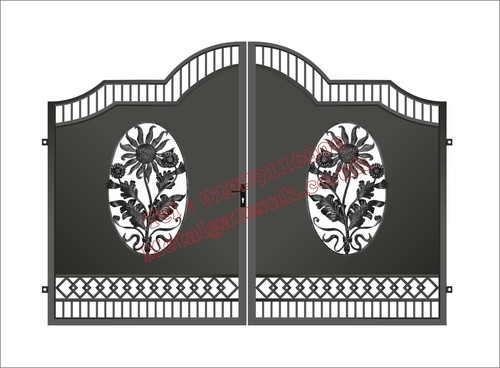 Driveway gates composite wood - gates/composite,