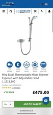 Mira Excel Thermostatic Mixer Shower