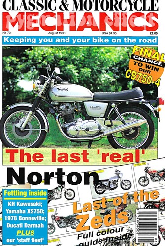 Classic motorcycle mechanics - &,