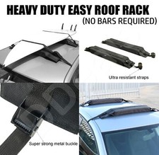 Roof Bars Rails Easy Padded Racks Carrier Rail For Volkswagen VW