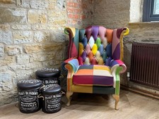 QUEEN ANNE SCROLL CHESTERFIELD