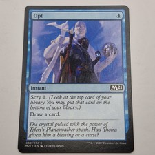 MTG: Opt 059/274 - M21 Core Set 2021 Blue Common - Magic the Gathering