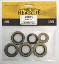 Hepolite Engine and Gearbox Oil Seal Kit BSA Bantam D14 175cc (1967–1969)