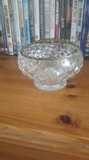 Vintage Glass Crystal Rose