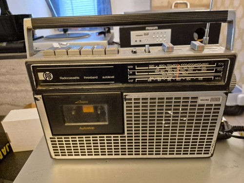 Pye vintage radio cassette - radio, /