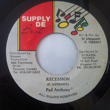 Pad Anthony - Recession (7")