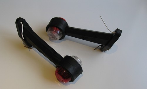 Rubber trailer side marker - rubber,