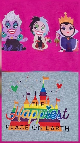Disney shirts - 2, x