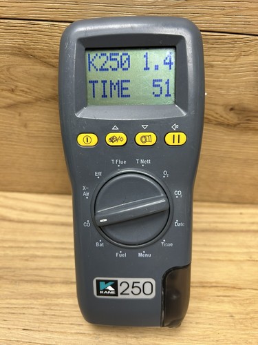 Kane 250 flue gas analyser - gas,