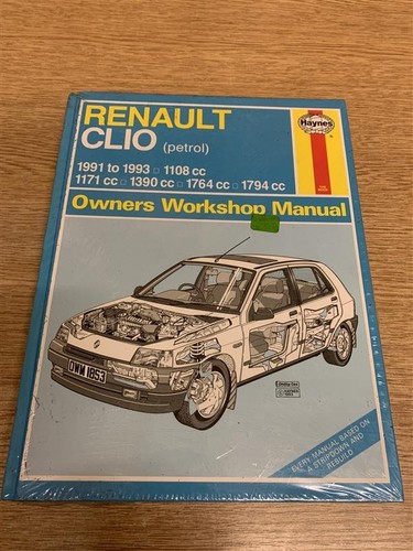 Nos renault clio mk1 - renault, haynes