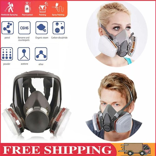 Full face gas mask - face,