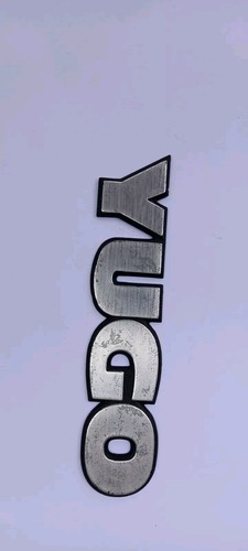 Genuine yugo badge - genuine,