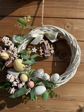 Easter wreath handmade holiday - easter,