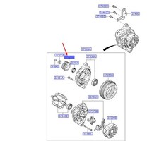 HYUNDAI BAYON BC3 Generator Pulley 373202E960 NEW