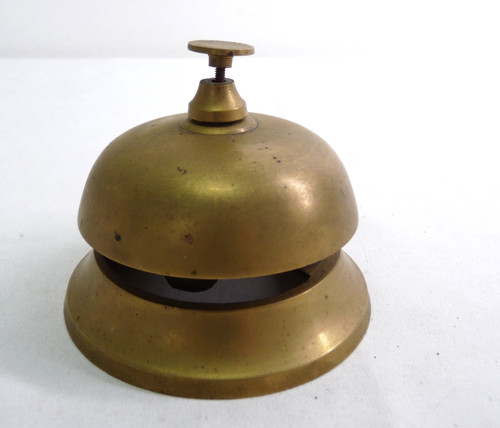 Vintage brass hotel shop - brass,