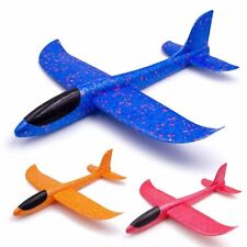 Large Foam Glider Airplane Outdoor Hand Throw Launch Plane Kids Toys LARGE 48cm