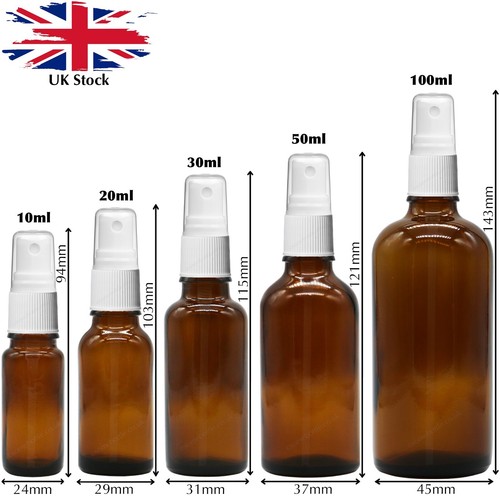 Amber glass spray - glass,