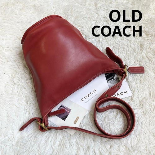 Authentic coach vintage red - authentic,