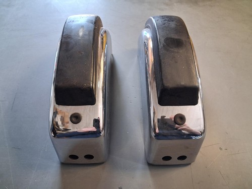 Pair used rear bumper - of,