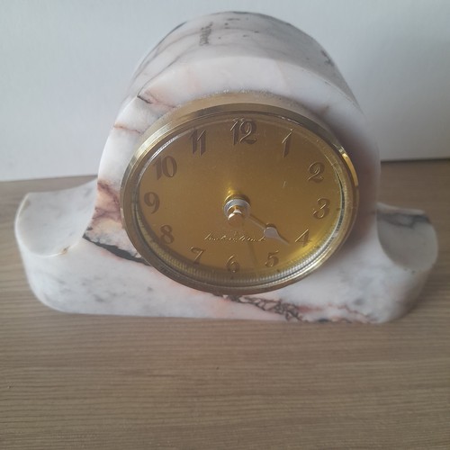 Vintage marble clock - vintage,