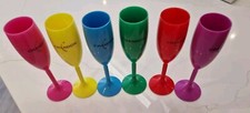 Set Of 2 Chandon Acryllic flutes RANDOM COLOURS WILL BE SENT