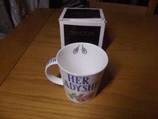 Dunoon Her Ladyship Richard Partis High Society Coffee Mug Fine Bone China