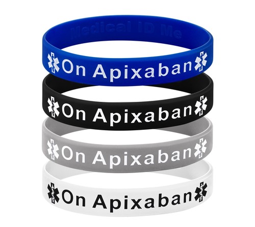 Apixaban medical alert - (x2),