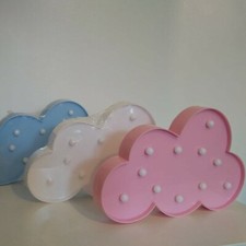 Cloud Shaped Light Bedroom