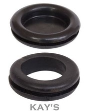 20mm 25mm Rubber Grommet Open Closed Blind Cable Hole Blanking Wiring Grommets