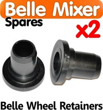 2 x Belle 130 / 140 Concrete Mixer Wheel Retainers Minimix 130