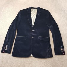 Ted Baker Jacket 38R Blue Navy