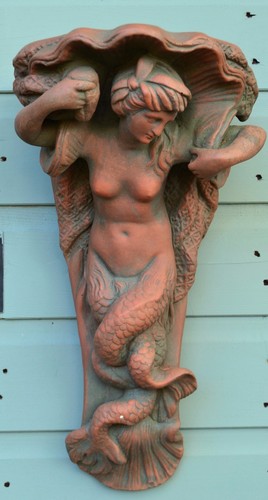 Mermaid corbel plinth - corbel,
