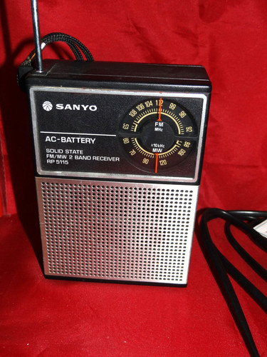 Vintage sanyo 5115 fm - sanyo, rp-5115
