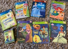Leap Frog Tag Disney Books & Mr Pencil Bundle & Flashcards Pack