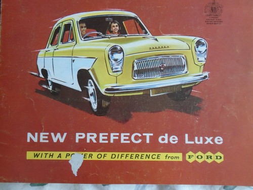 Ford prefect luxe brochure - de,