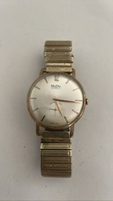 Vintage MuDu Automatic Men's Watch 21 Jewels Gold plated. Expandable Band